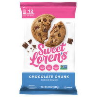 Sweet Loren's Cookie Dough, Chocolate Chunk - 12 Each