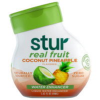 Stur Zero Sugar Real Fruit Coconut Pineapple Flavored Liquid Water Enhancer - 1.62 Fluid ounce