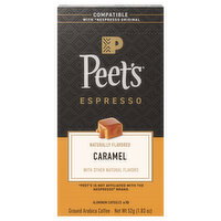 Peet's Aluminum Capsules Espresso Ground Caramel Coffee - 10 Each