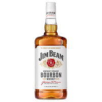 Jim Beam Whiskey, Kentucky Straight Bourbon - 1.75 Litre