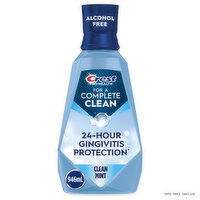 Crest Multi Protection Clean Mint CPC (cetylpyridinium chloride) Antigingivitis/Antiplaque Oral Rinse - 33.8 Ounce