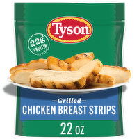 Tyson Frozen Grilled Chicken Breast Strips - 22 Ounce