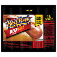 Ball Park Beef Franks - 16 Each
