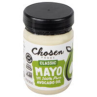 Chosen Foods Mayo, Classic, Avocado Oil, 12 Fluid ounce