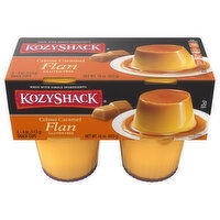 Kozy Shack Pudding, Gluten Free, Creme Caramel - 4 Each