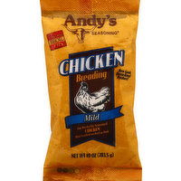 Andys Seasoning Breading, Chicken, Mild - 10 Ounce