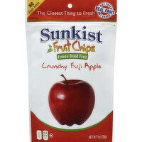 Sunkist Fruit Chips, Crunchy Fuji Apple - 1 Ounce