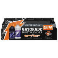 Gatorade Thirst Quencher, Midnight Ice/Lightning Blast, 18 Pack, 18 Each