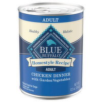 Blue Buffalo Natural Adult Chicken Dinner with Garden Vegetables Food for Dogs