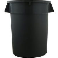 First Street Trash Can, Gray, 32 Gallon, 1 Each