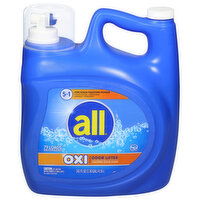 All Detergent, Fresh + Clean, Oxi Plus, 5 in 1 - 141 Ounce