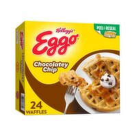 Eggo Frozen Waffles, Chocolatey Chip, Family Pack - 29.6 Ounce