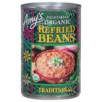 Amy's Refried Beans, Organic, Traditional - 15.4 Ounce