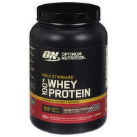 Optimum Nutrition Protein Powder Drink Mix, Double Rich Chocolate, 100% Whey Protein - 23.59 Ounce