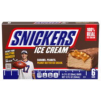 Snickers Peanut Butter Ice Cream Bars