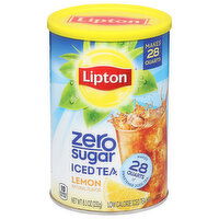 Lipton Iced Tea, Zero Sugar, Lemon - 8.1 Ounce