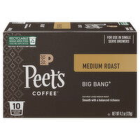 Peet's Coffee Single Serve Pods Medium Roast Big Bang Coffee
