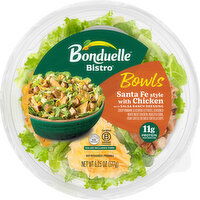Bonduelle Santa Fe Style with Chicken with Salsa Ranch Dressing Bowls - 6.25 Ounce