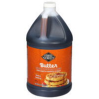First Street Butter Pancake & Waffle Syrup - 128 Fluid ounce
