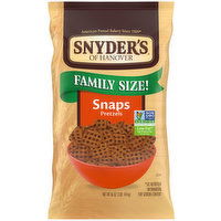 Snyder's of Hanover Pretzels, Snaps, Family Size - 16 Ounce