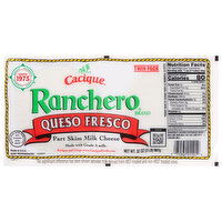 Cacique Cheese, Part Skim Milk, Queso Fresco, Twin Pack, 32 Ounce