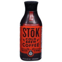 Stok Coffee Beverage, Cold Brew, Bold & Smooth, Black - 48 Fluid ounce