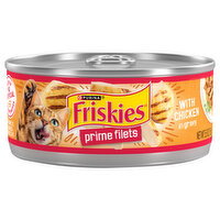 Friskies Cat Food, with Chicken in Gravy, Prime Filets - 5.5 Ounce