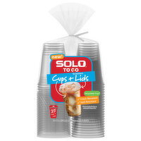 Solo ToGo 18z Cups & Lids - 25 Each