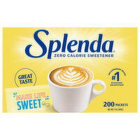 Splenda Zero Calorie Sweetener, 200 Each