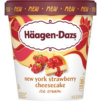 Haagen-Dazs New York Strawberry Cheesecake Ice Cream - 14 Fluid ounce