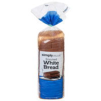 Simply Value Bread, Enriched, White - 20 Ounce