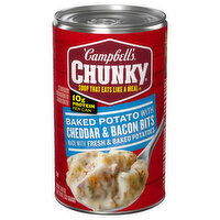 Campbell's Baked Potato with Cheddar & Bacon Bits Soup - 18.8 Ounce