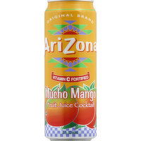 AriZona Fruit Juice Cocktail, Mucho Mango - 23 Ounce