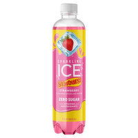 Sparkling Ice Sparkling Water, Strawberry, 17 Fluid ounce