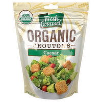 Fresh Gourmet Croutons, Organic, Ceasar - 4.5 Ounce