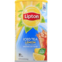 Lipton Iced Tea, Lemon, 5 Ounce