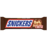 Snickers SNICKERS Full Size Chocolate Candy Bar, 1.86 oz - 1.86 Ounce