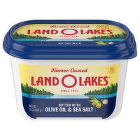 Land O Lakes Spread Butter with Olive Oil & Sea Salt - 13 Ounce