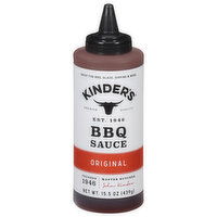 Kinder's BBQ Sauce, Original - 15.5 Ounce