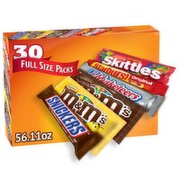 Mixed M&M'S, Snickers, Skittles and More Chocolate Candy Bars, Bulk Full Size Fundraiser Candy,