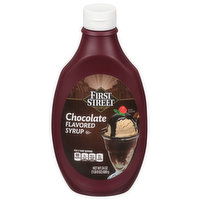 First Street Syrup, Chocolate Flavored - 24 Ounce