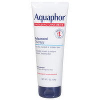 Aquaphor Healing Ointment, Advanced Therapy, 7 Ounce