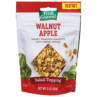 Fresh Gourmet Salad Topping, Walnut Apple - 3 Ounce