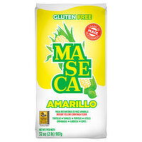 Maseca Corn Masa Flour, Yellow, Instant - 32 Ounce