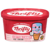 Thrifty Cotton Candy Ice Cream - 1.5 Quart
