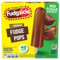 Fudgsicle Fudge Pops, The Original, 18 Each