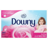 Downy Fabric Softener Dryer Sheets, April Fresh, 240 count, 240 Each