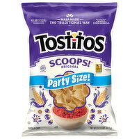 Tostitos Scoops! Original Tortilla Chips Party Size! - 14.5 Ounce