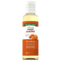 Nature's Truth Softening Sweet Almond Aromatherapy Unscented Skin Care Oil - 4 Fluid ounce