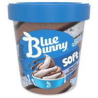 Blue Bunny Frozen Dairy Dessert, Soft, Chocolate Cookies & Cream - 16 Ounce